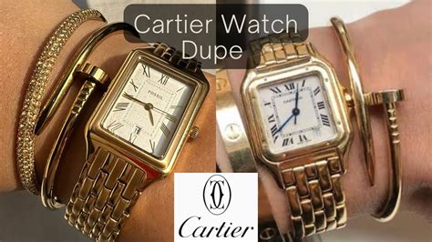 cartier panthere dupe|knockoff cartier panthere watch.